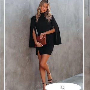 VICI Must be love bell sleeve knit bodycon mini dress